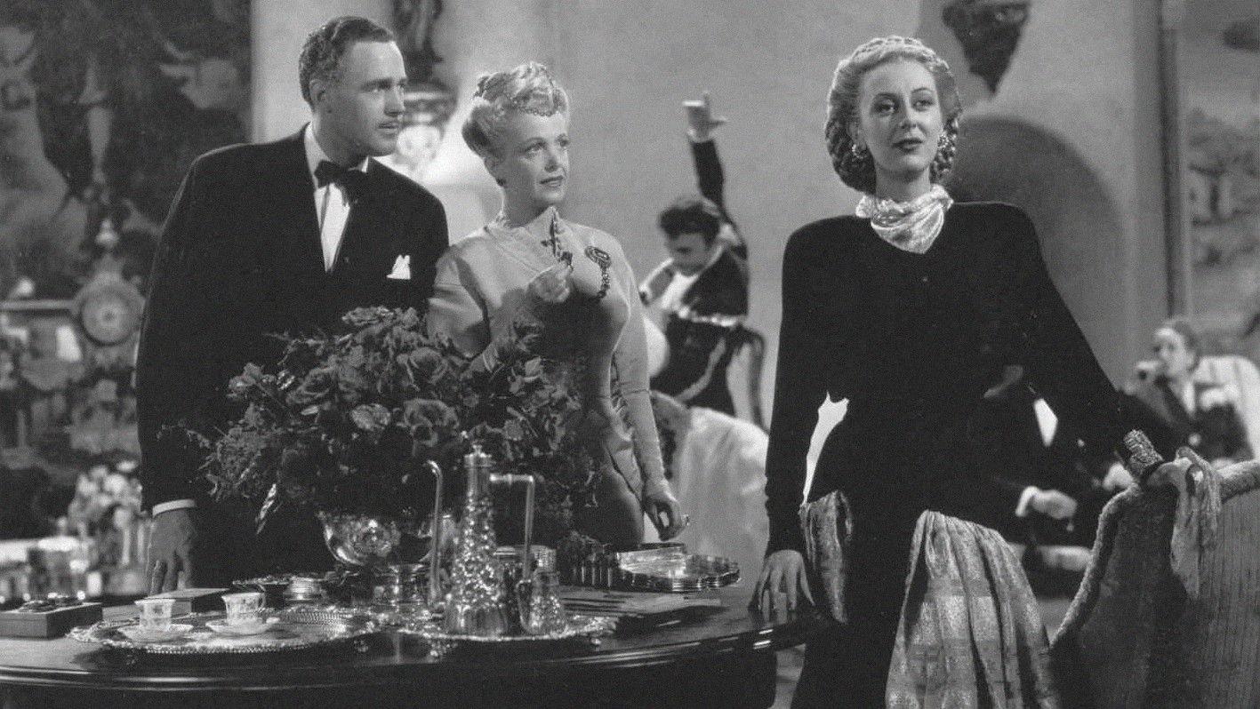Masquerade in Mexico 1945 movie scene