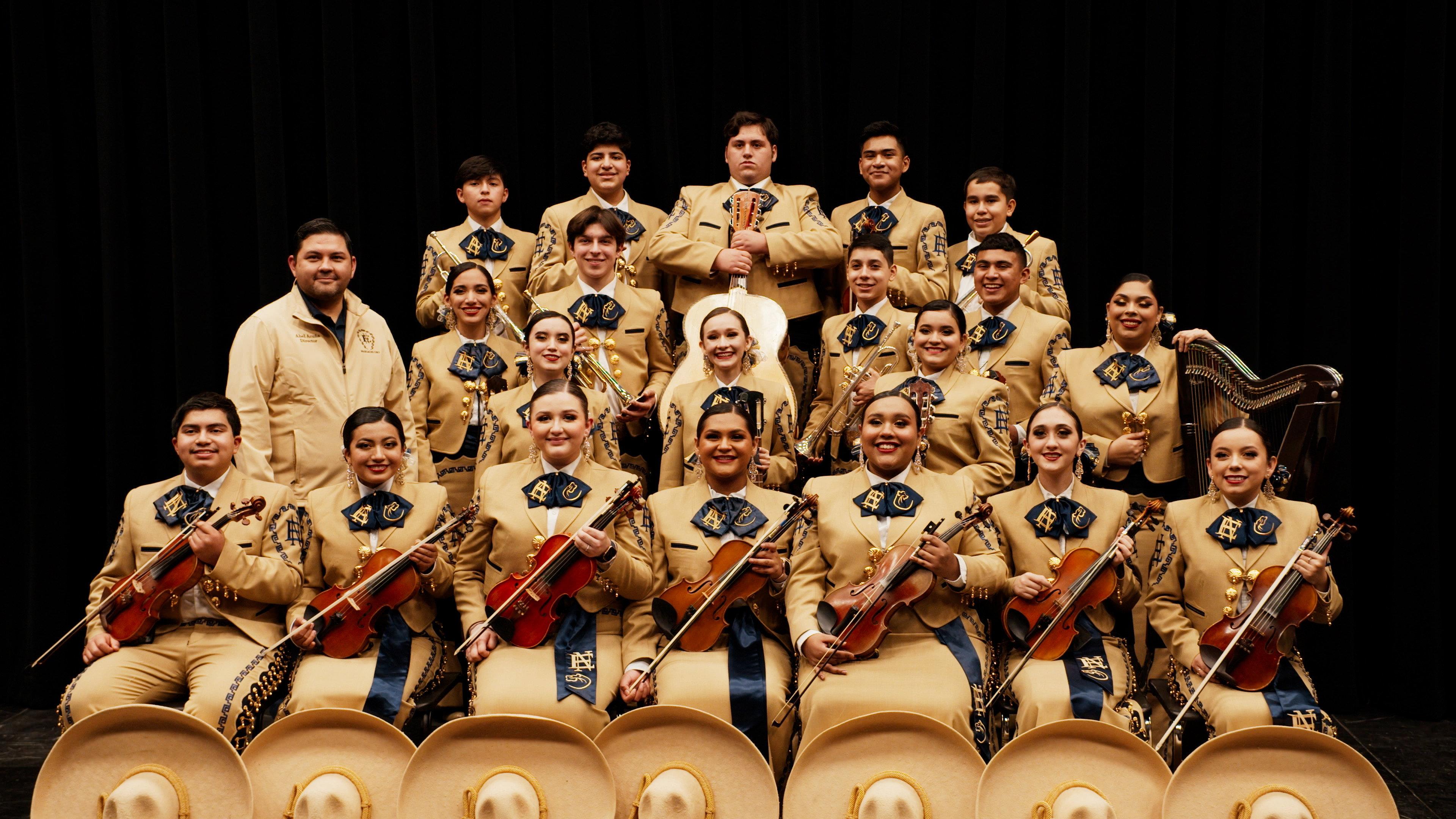 Going Varsity in Mariachi 2023 movie scene