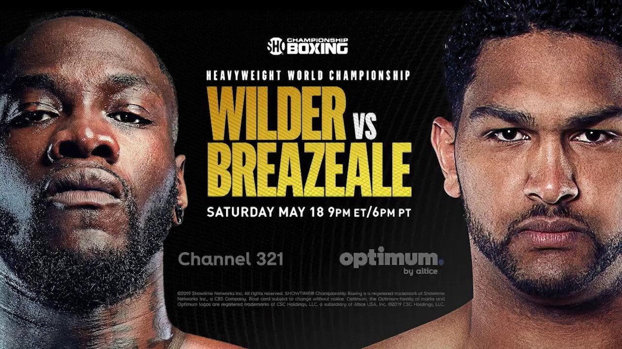 Deontay Wilder vs. Dominic Breazeale 2019 movie scene