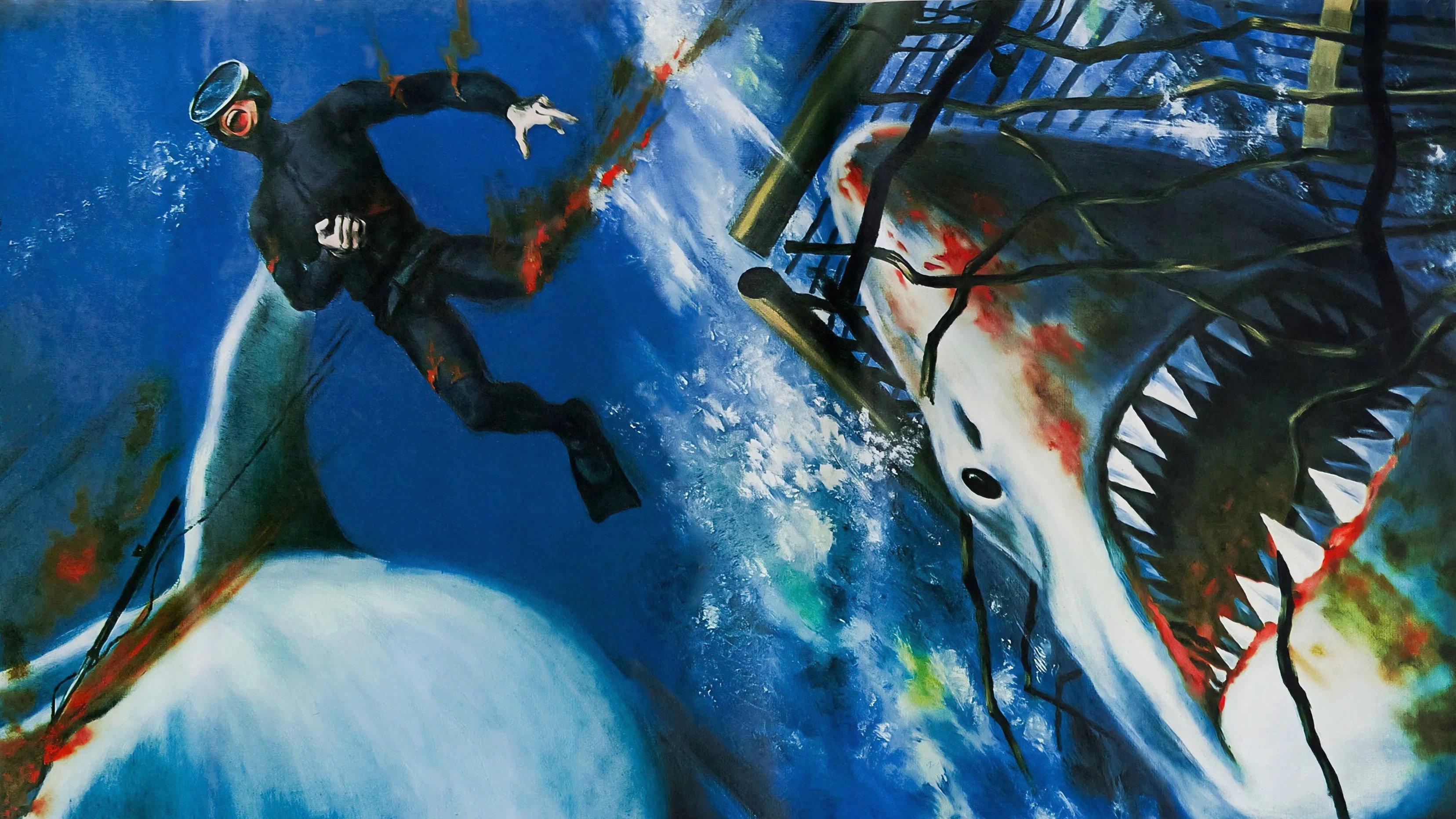 Men and Sharks 1976 movie scene