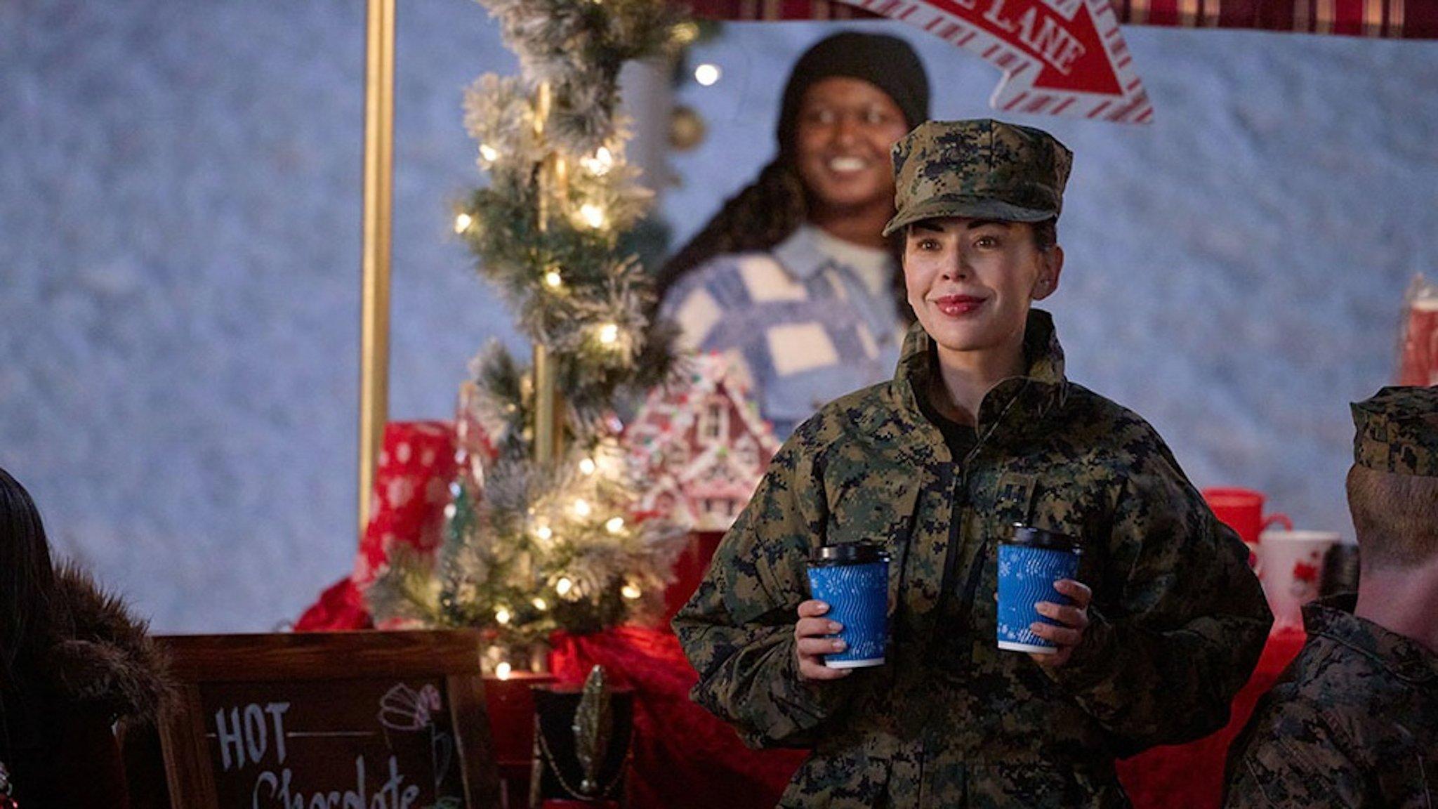 Christmas on Duty 2025 movie scene