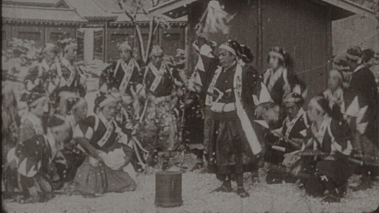 The 47 Loyal Ronin 1910 movie scene