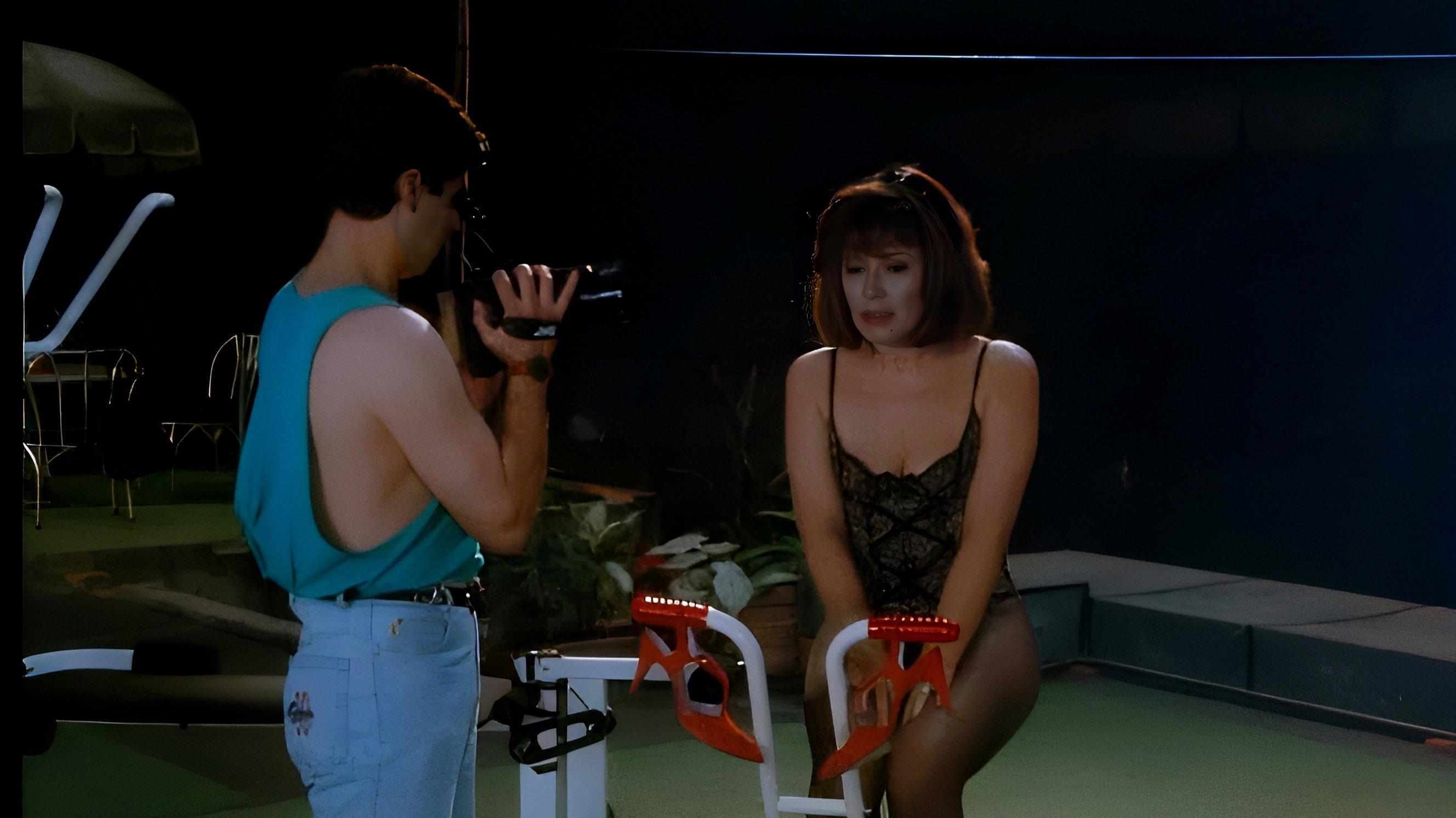Forbidden Homework 1992 movie scene