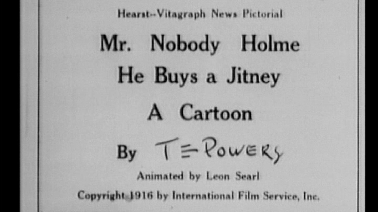 Mr. Nobody Holme: He Buys a Jitney 1916 movie scene
