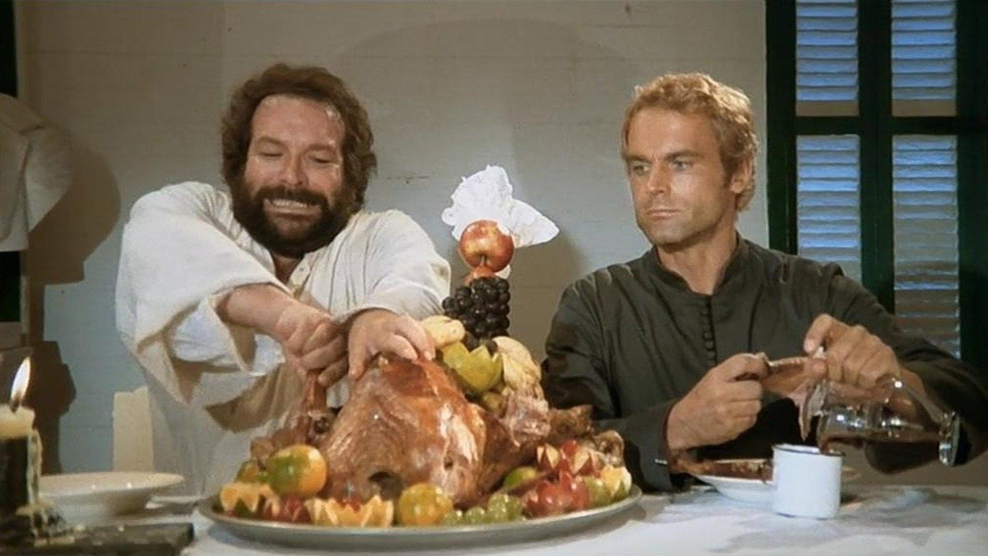 The Two Missionaries 1974 movie scene