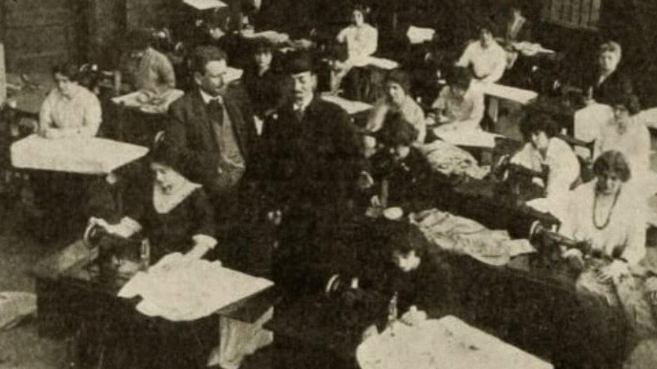The Temptations of Satan 1914 movie scene