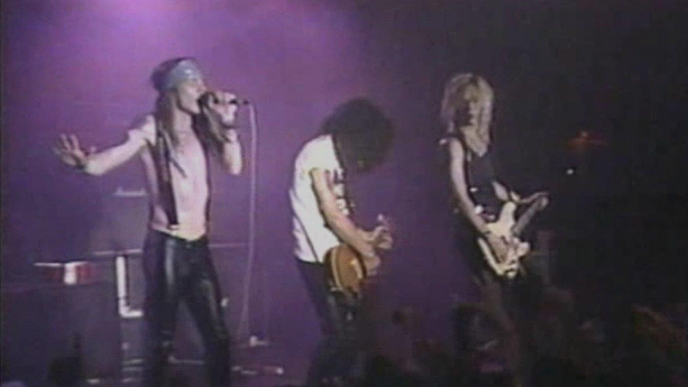 Live at the Ritz: Guns 'N' Roses 1988 movie scene