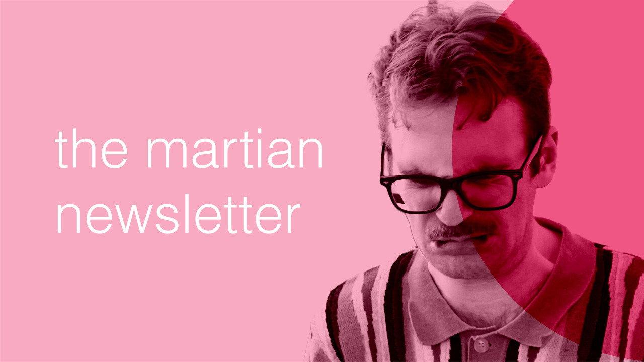 The Martian Newsletter 2025 movie scene
