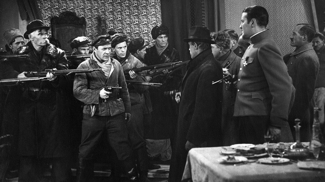 The Vyborg Side 1939 movie scene
