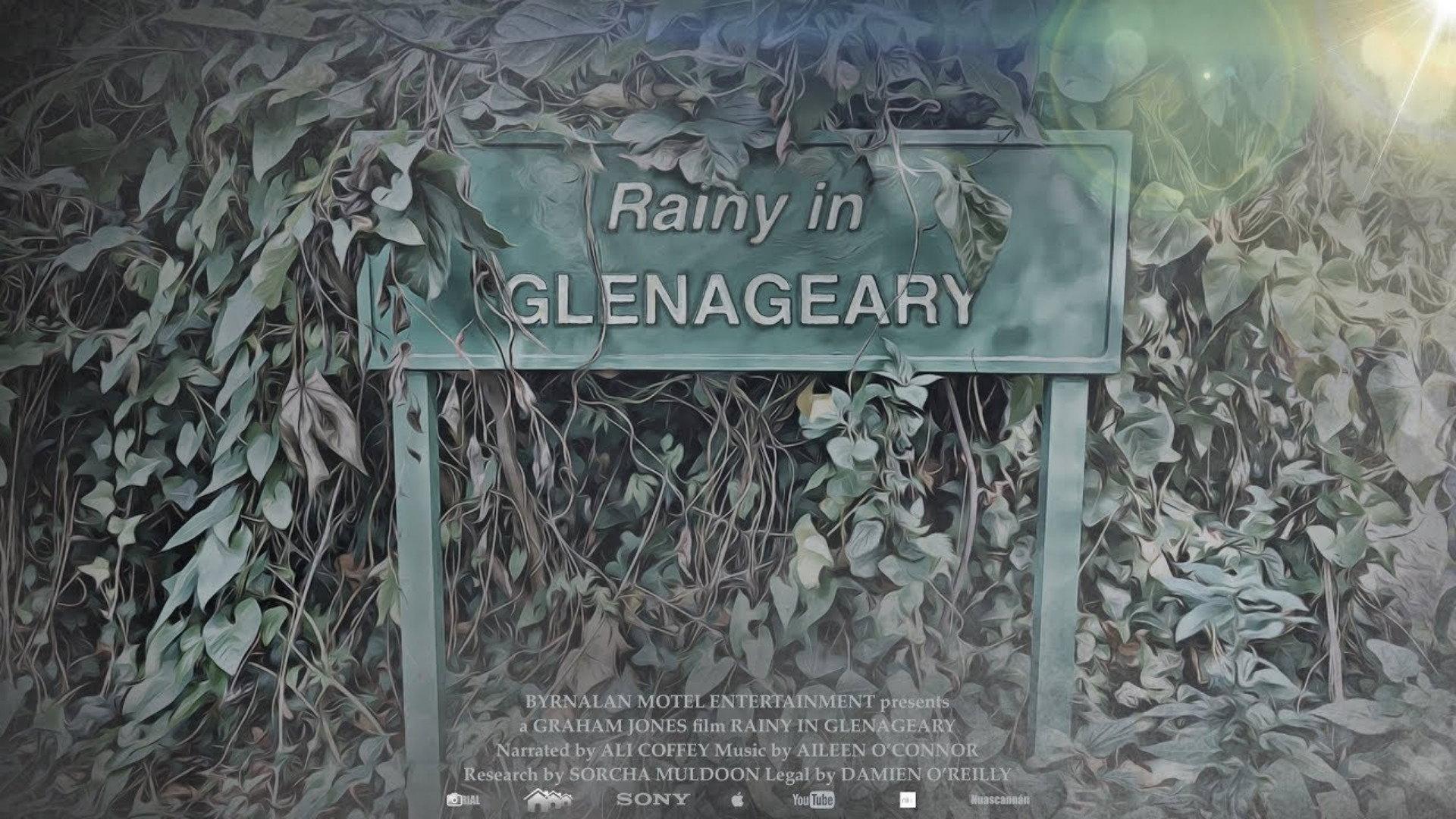 Rainy in Glenageary 2019 movie scene