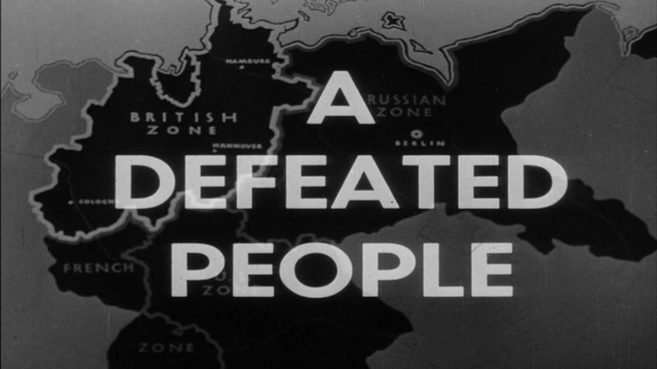 A Defeated People 1946 movie scene