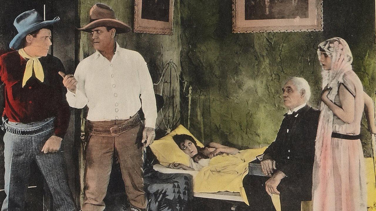 Branded a Thief 1924 movie scene