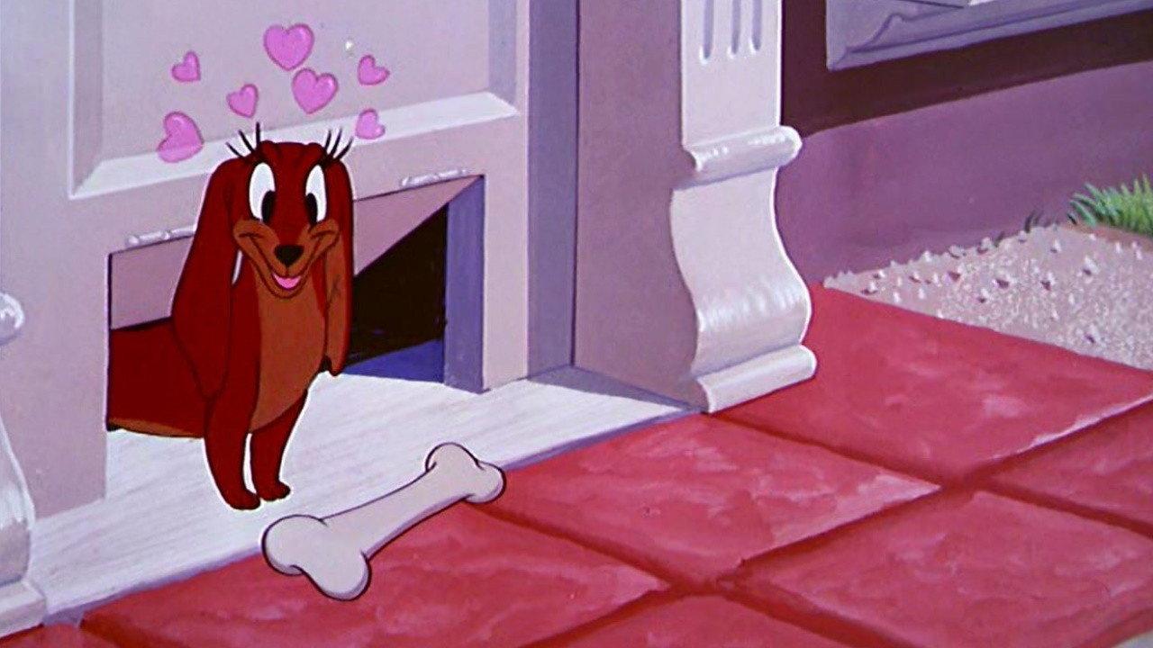 Pluto's Heart Throb 1950 movie scene