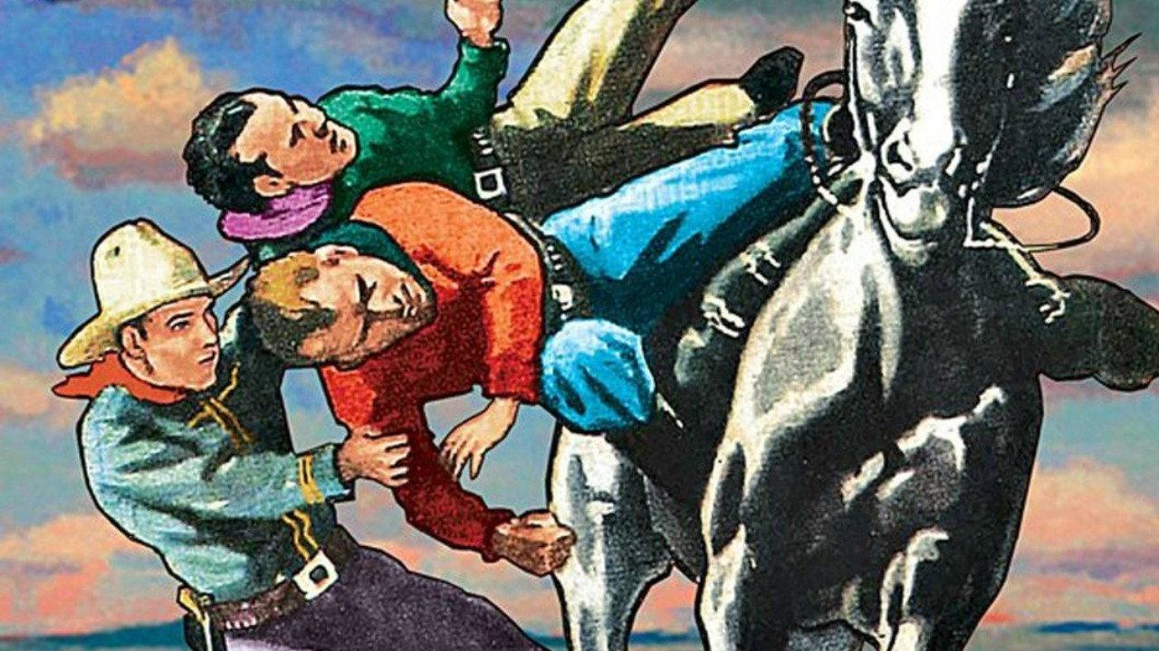 Adventures of the Texas Kid: Border Ambush 1954 movie scene