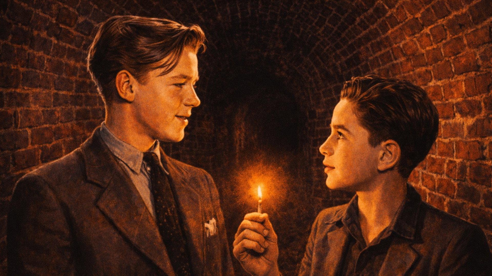 The Secret Tunnel 1948 movie scene