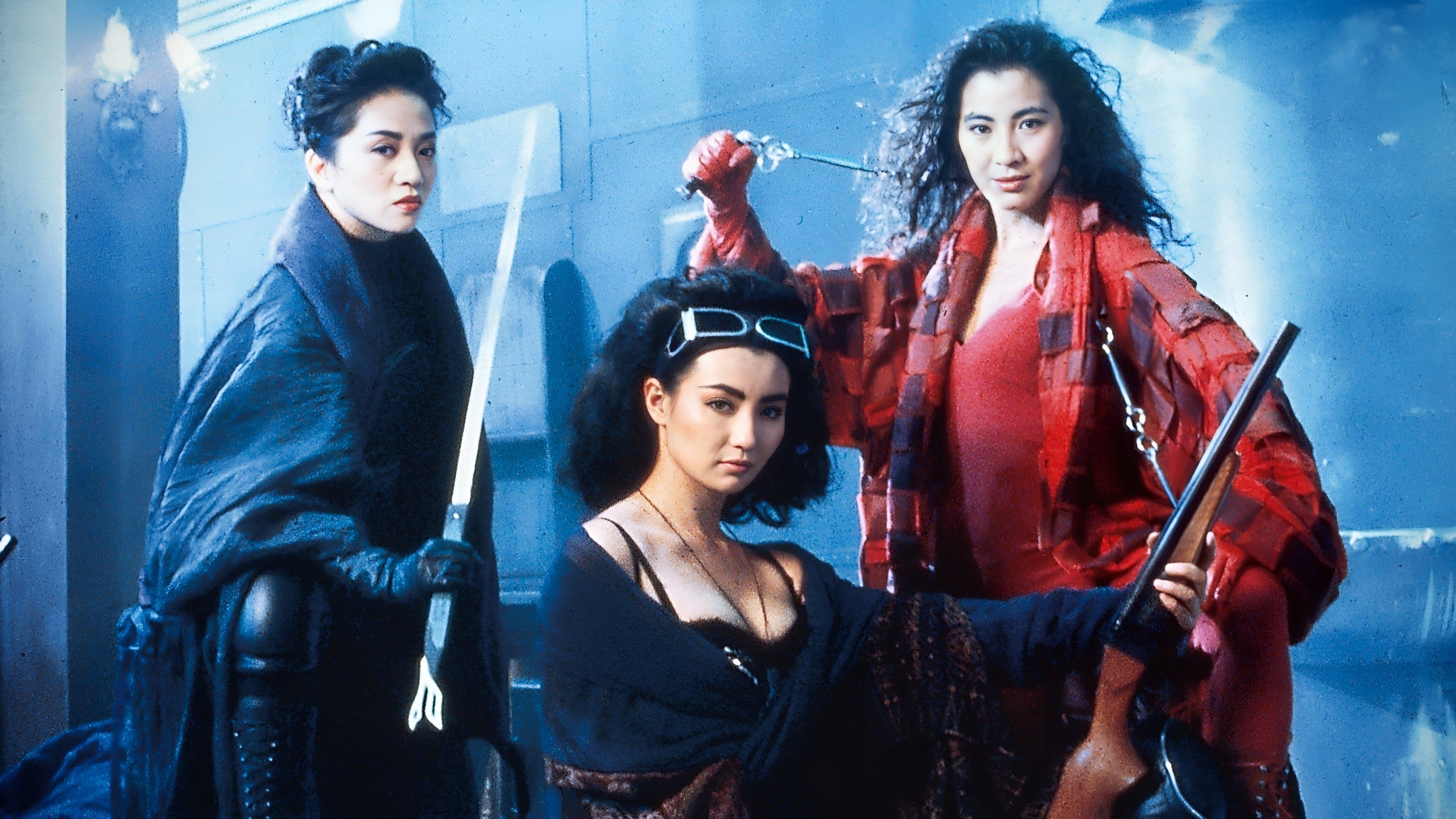 The Heroic Trio 1993 movie scene