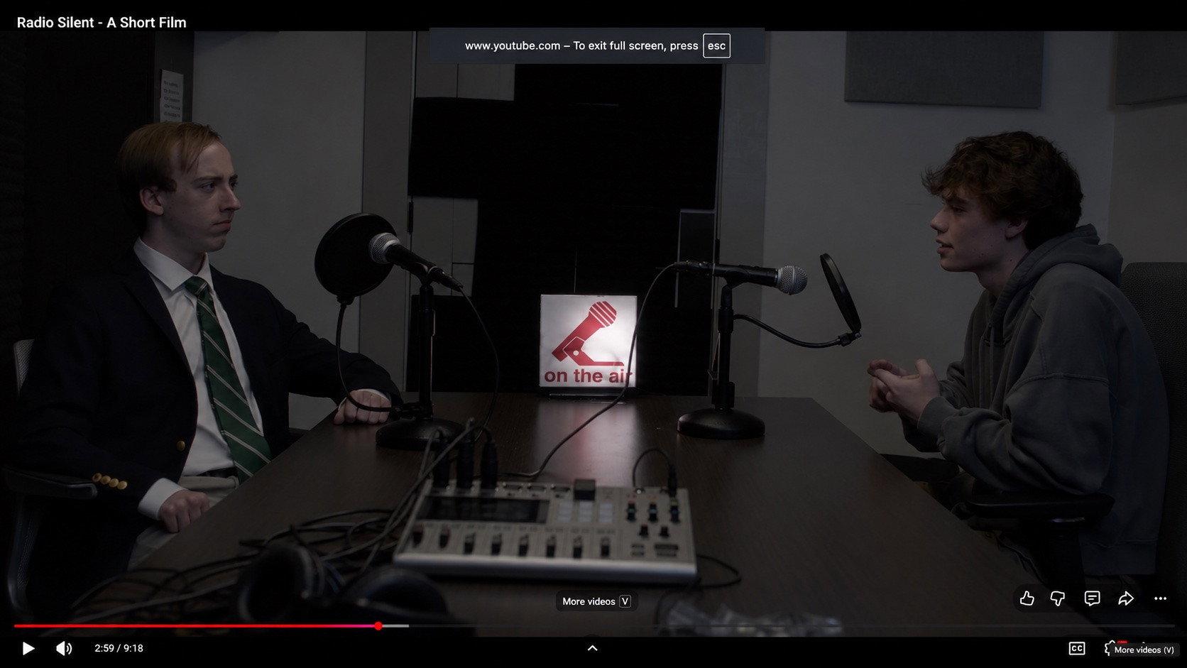 Radio Silent 2026 movie scene