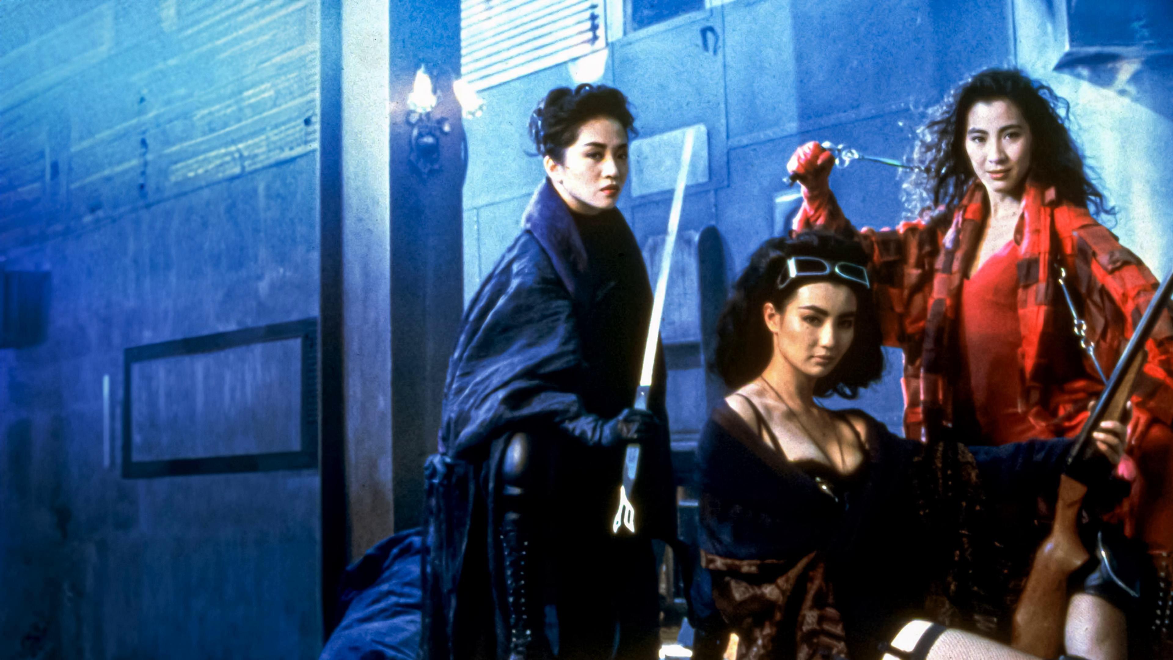 The Heroic Trio 1993 movie scene
