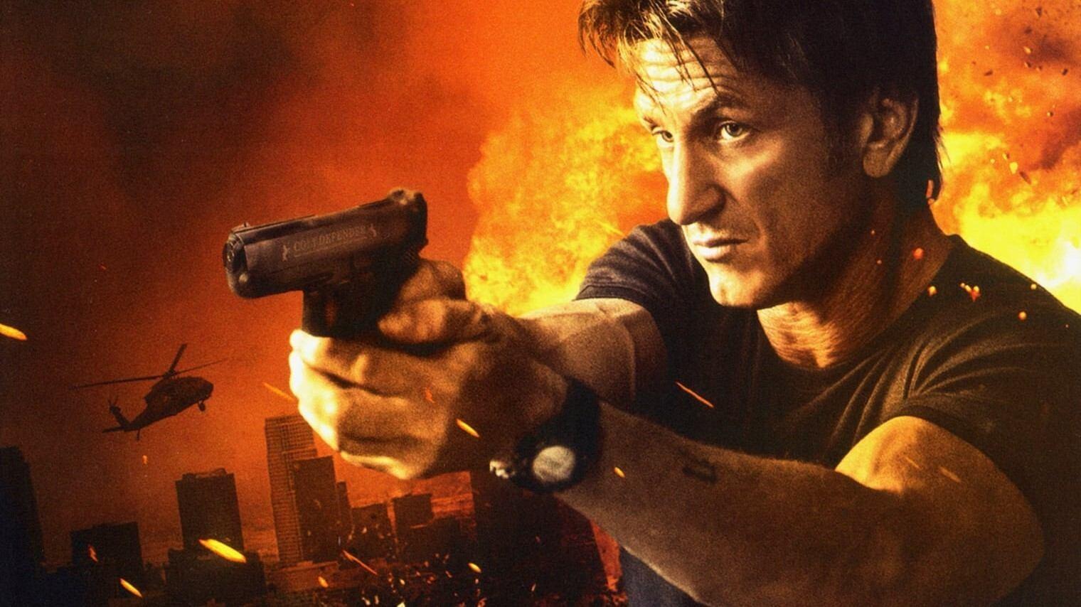 The Gunman 2015 movie scene