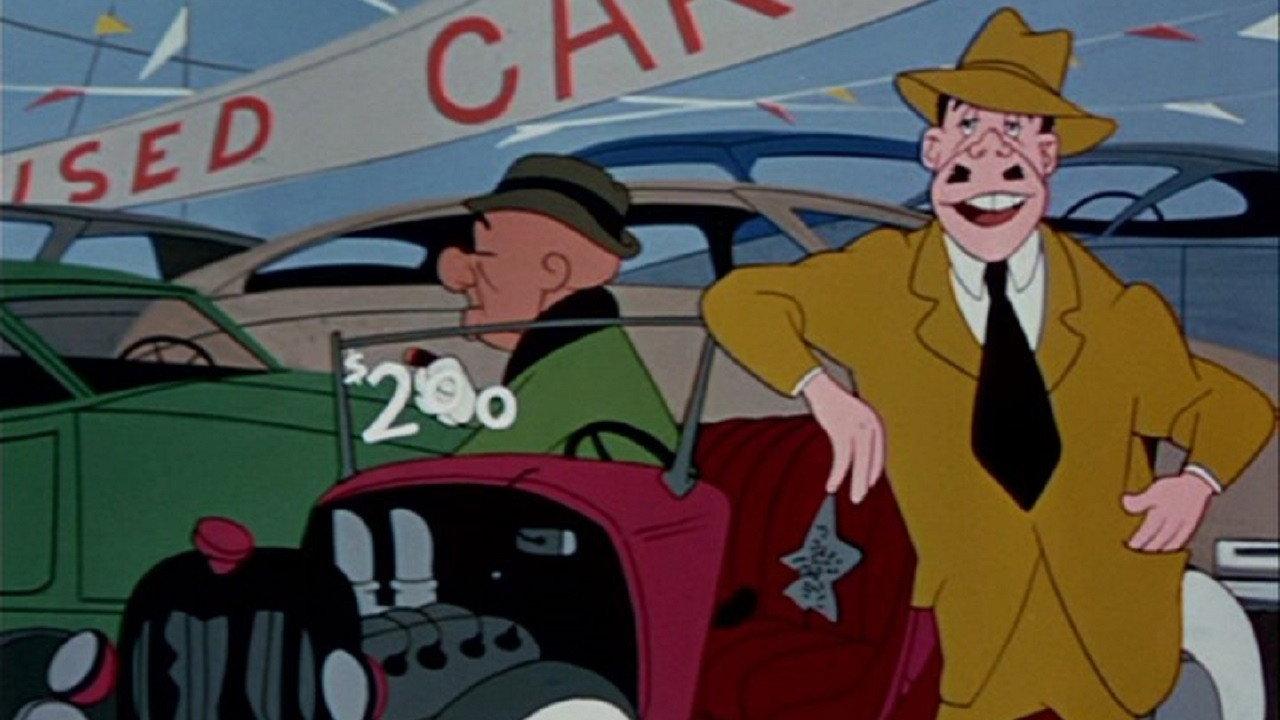 Sloppy Jalopy 1952 movie scene