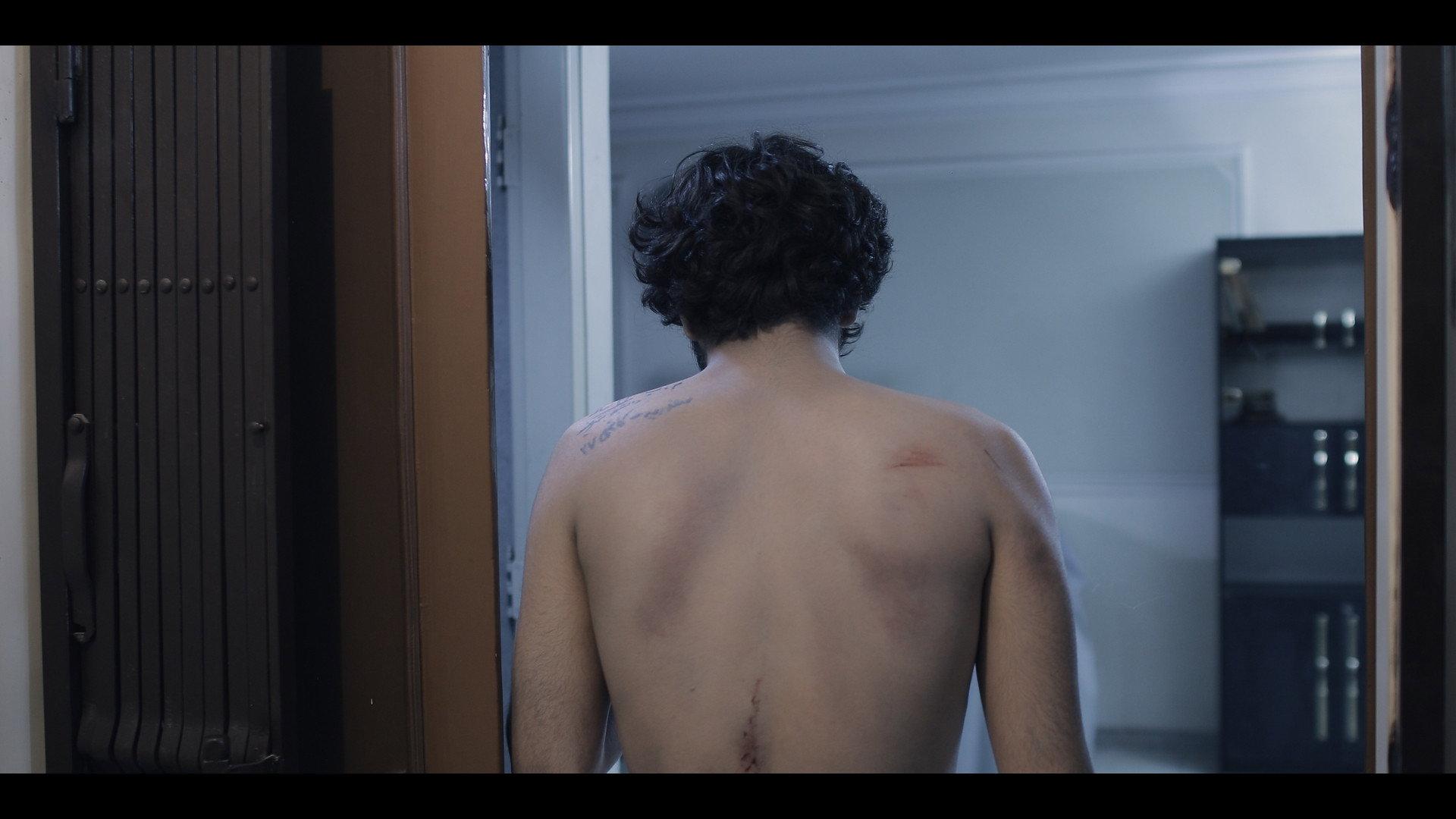 Nudity and wind  movie scene