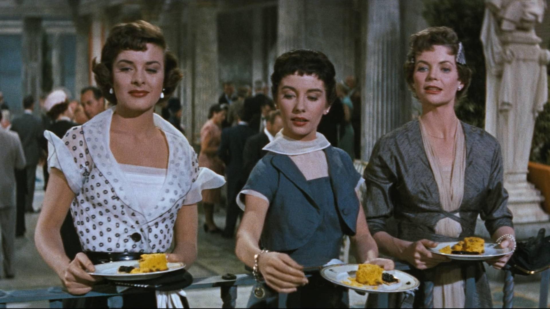 Three Coins in the Fountain 1954 movie scene