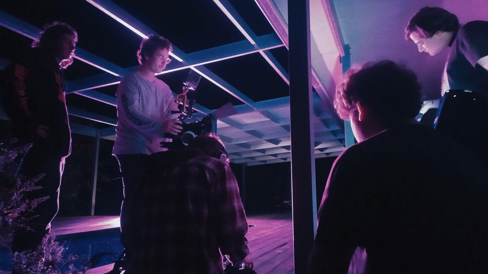 Falling Through Ice 2023 movie scene