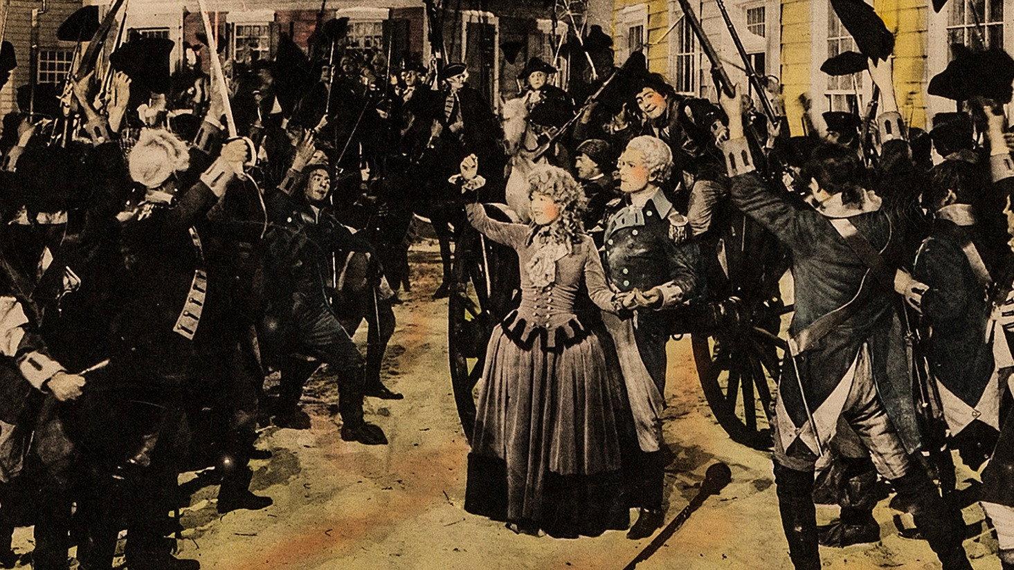 Janice Meredith 1924 movie scene