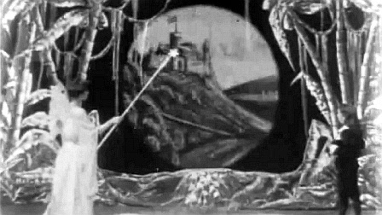 Jack and the Beanstalk 1902 movie scene