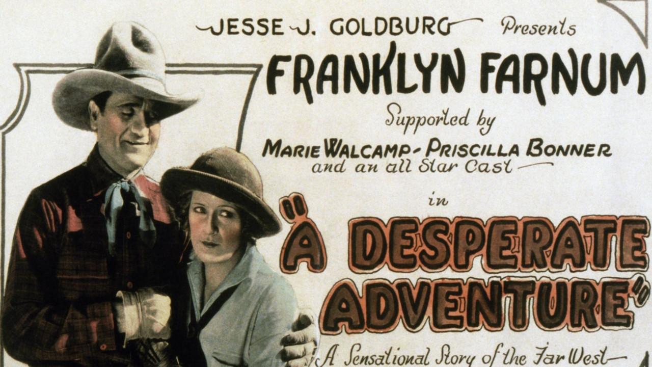 A Desperate Adventure 1924 movie scene