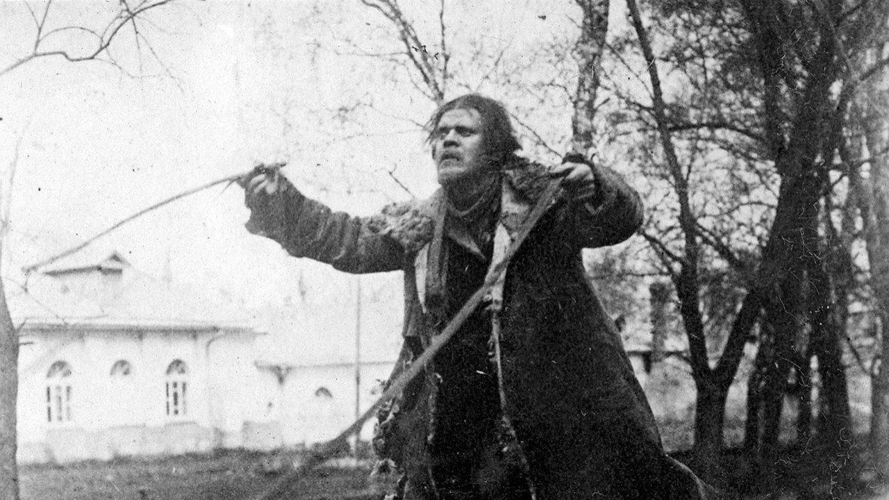 Polikushka 1922 movie scene