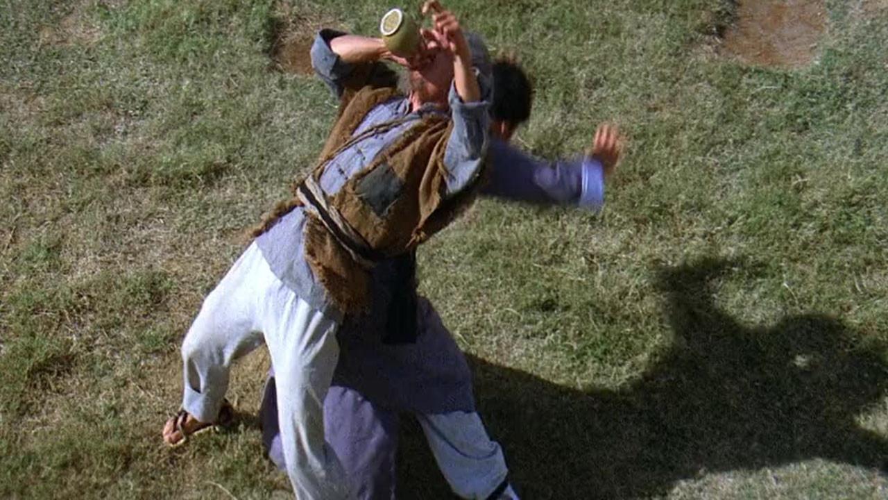 The World of Drunken Master 1979 movie scene