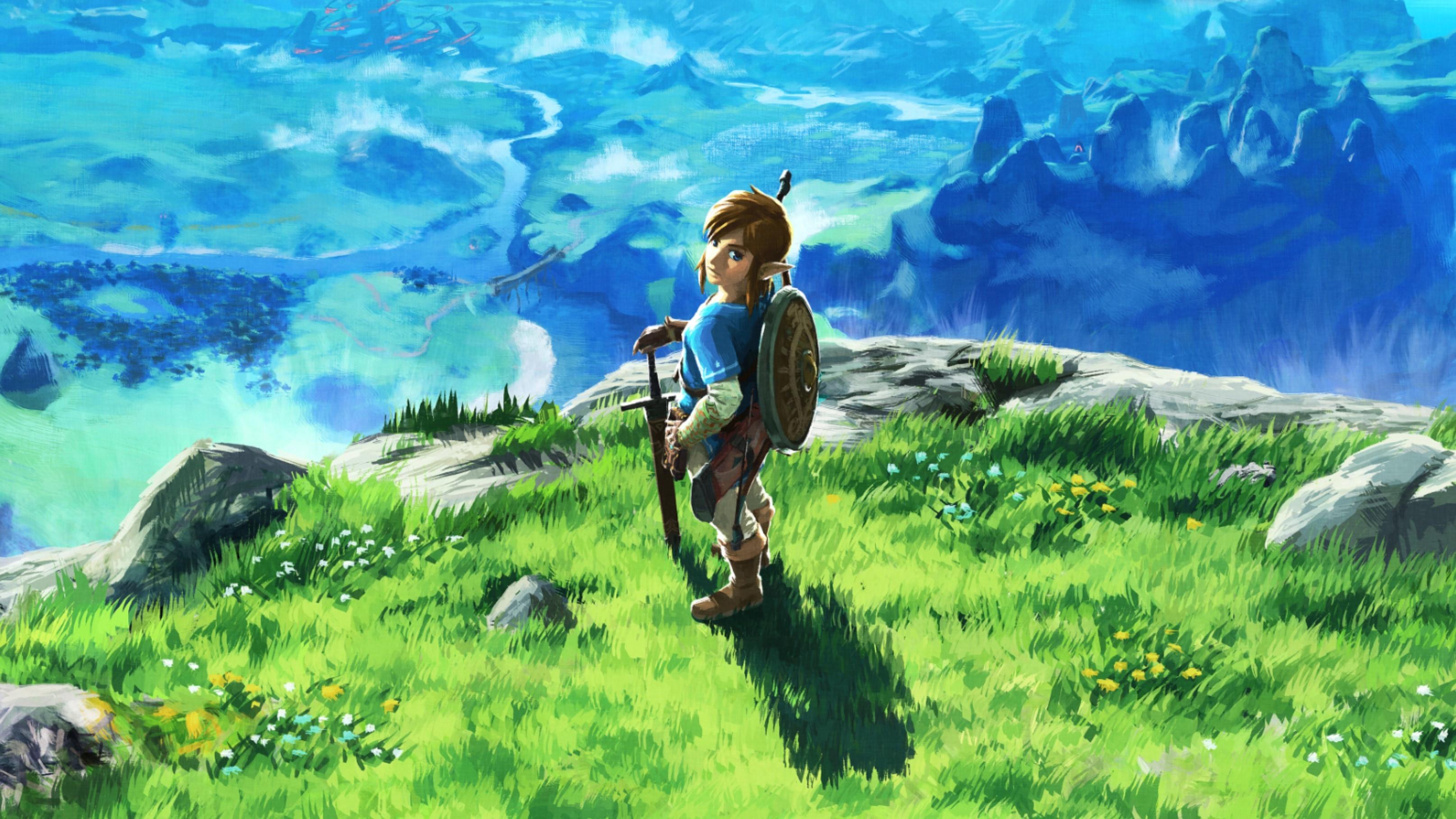 The Making of The Legend of Zelda: Breath of the Wild 2017 movie scene