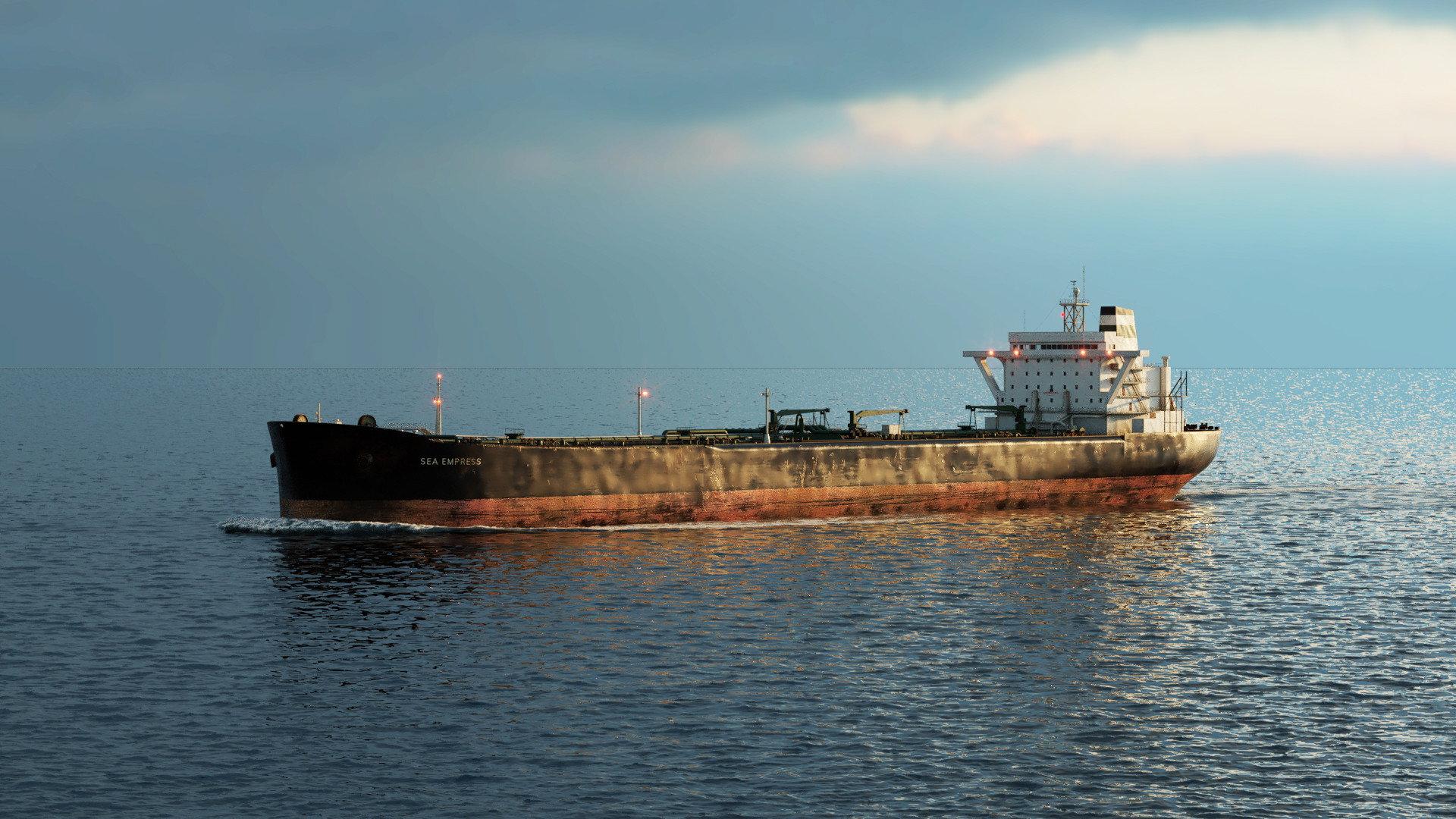 Black Waters: The Sea Empress Disaster 2026 movie scene