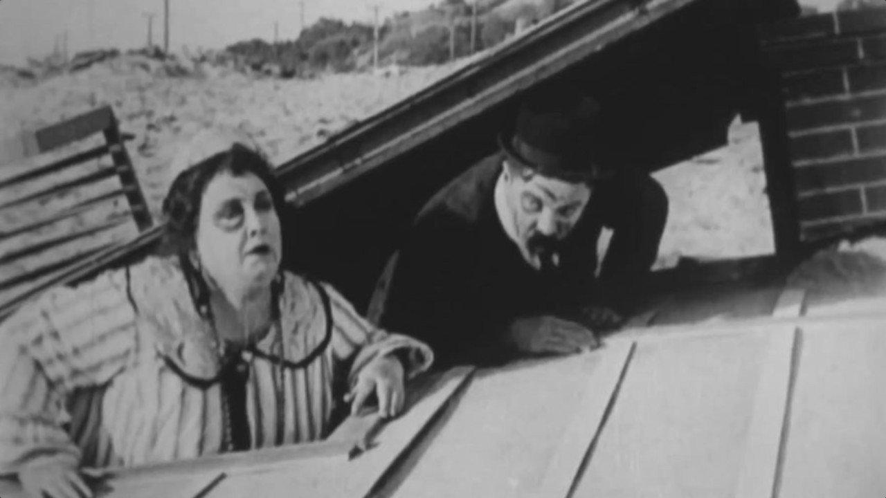 Galloping Bungalows 1924 movie scene