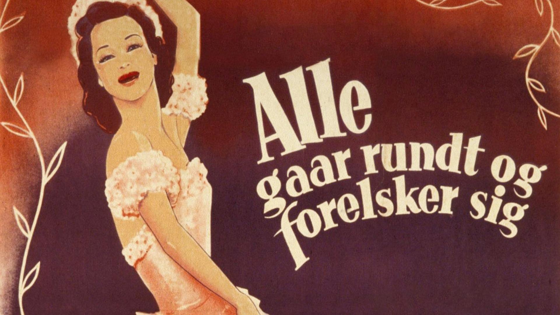 Alle gaar rundt og forelsker sig 1941 movie scene