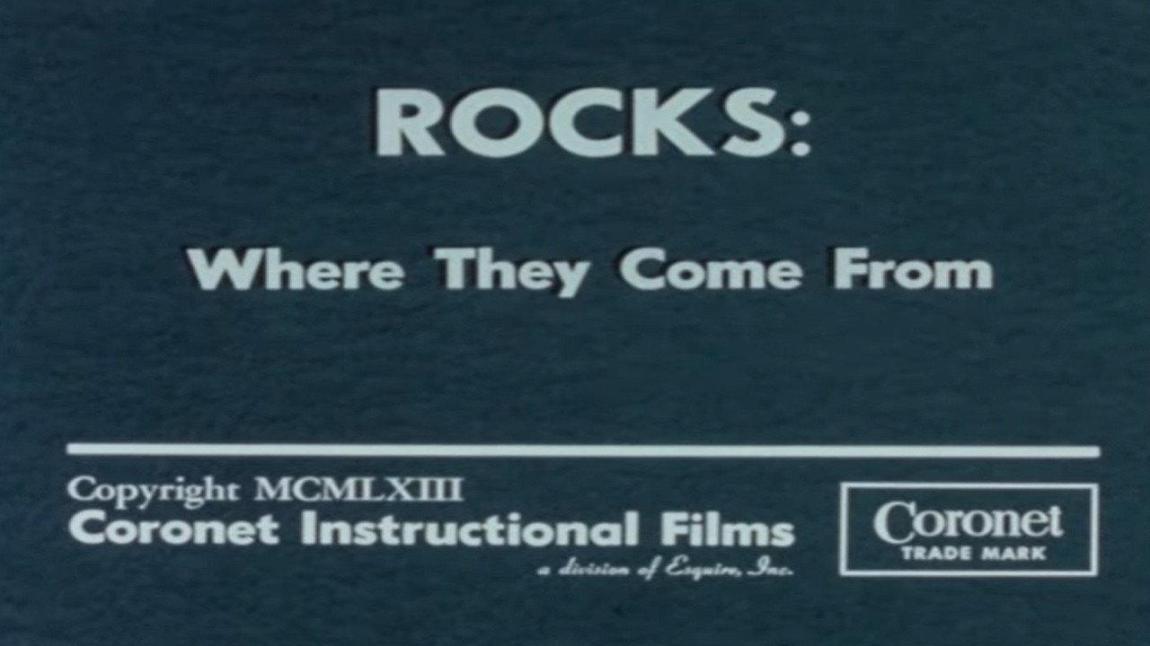 Rocks: Where They Come From 1963 movie scene