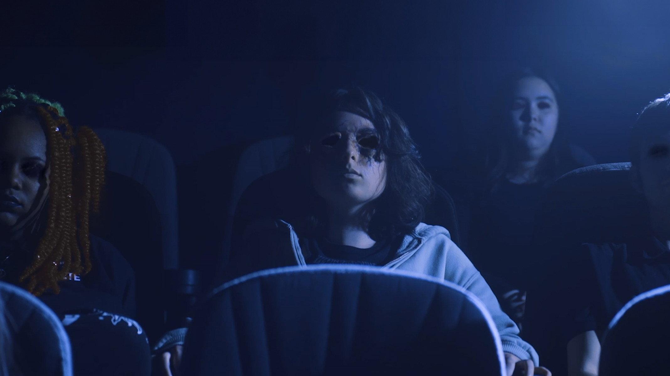 Eye Contact 2024 movie scene