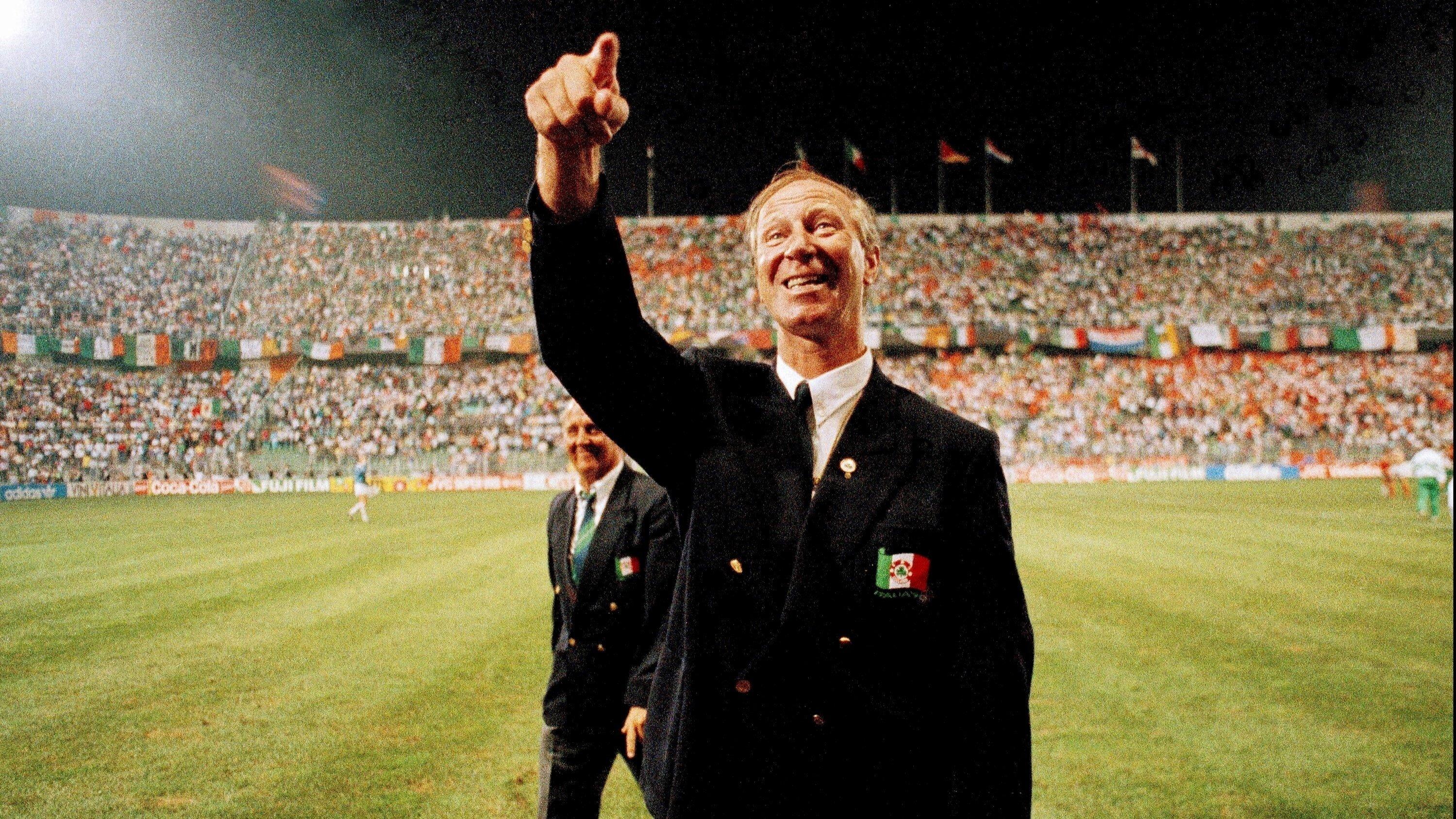 Finding Jack Charlton 2020 movie scene