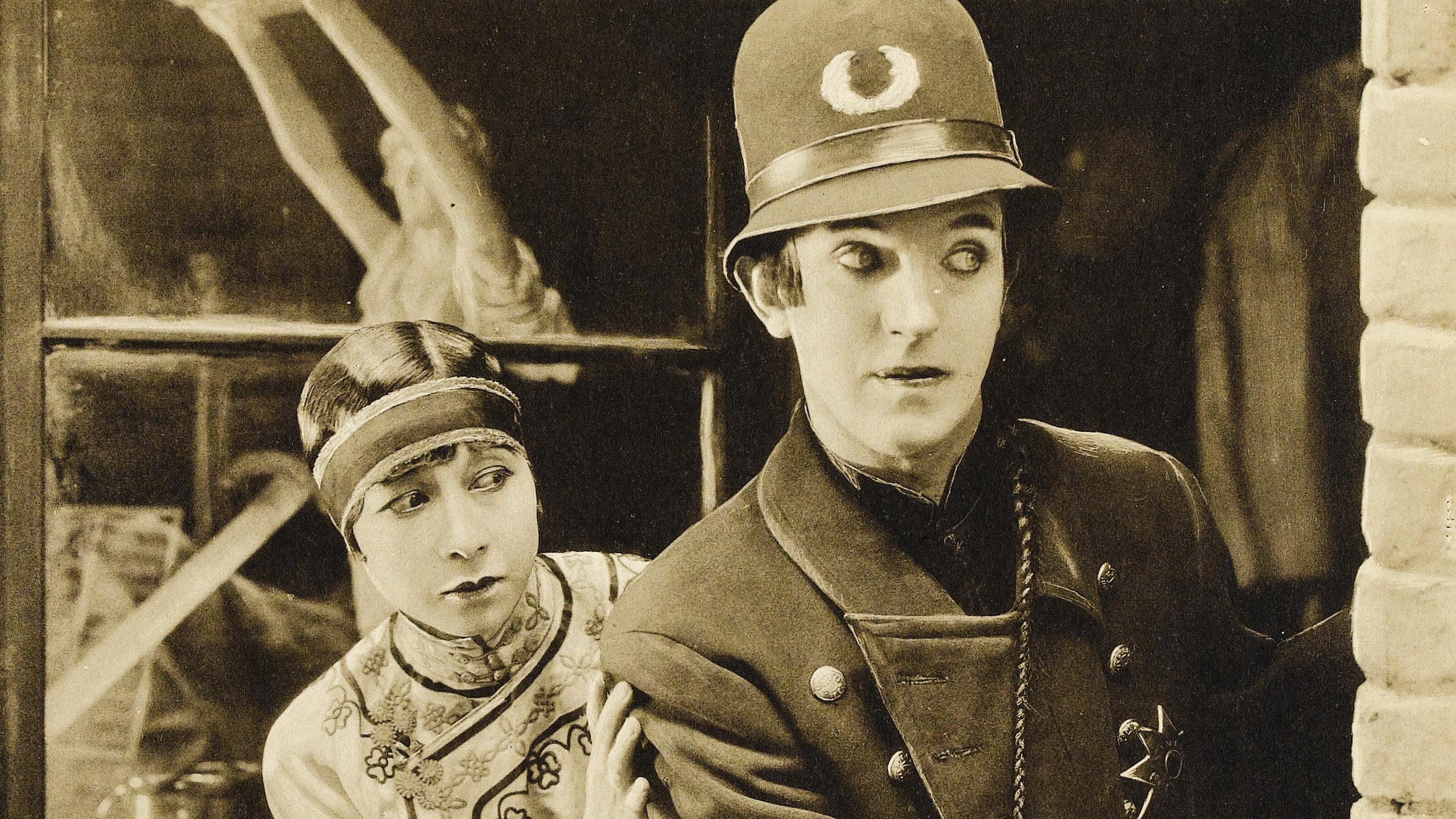 Mandarin Mix-Up 1924 movie scene