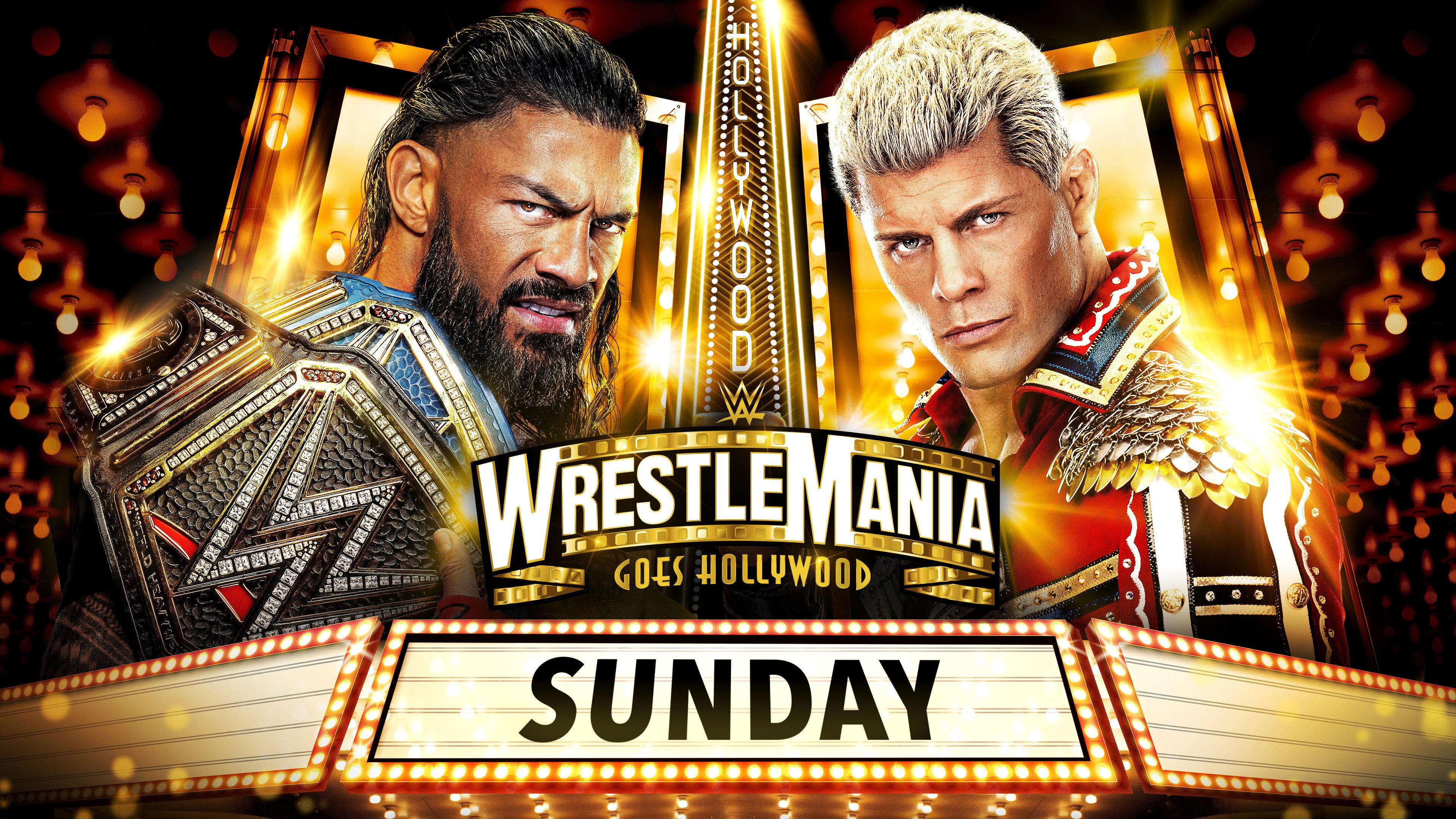 WWE WrestleMania 39 Sunday Kickoff 2023 movie scene