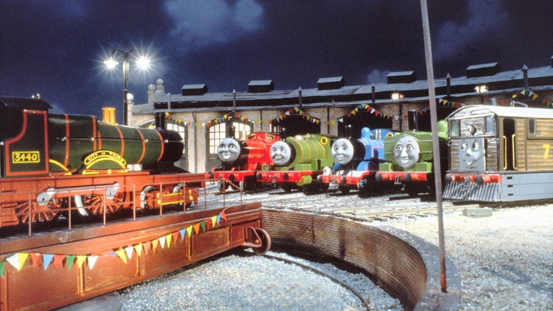 Thomas de Stoomlocomotief: De spooktrein 2005 movie scene
