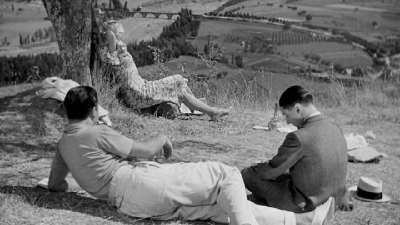 Tourist Train 1933 movie scene