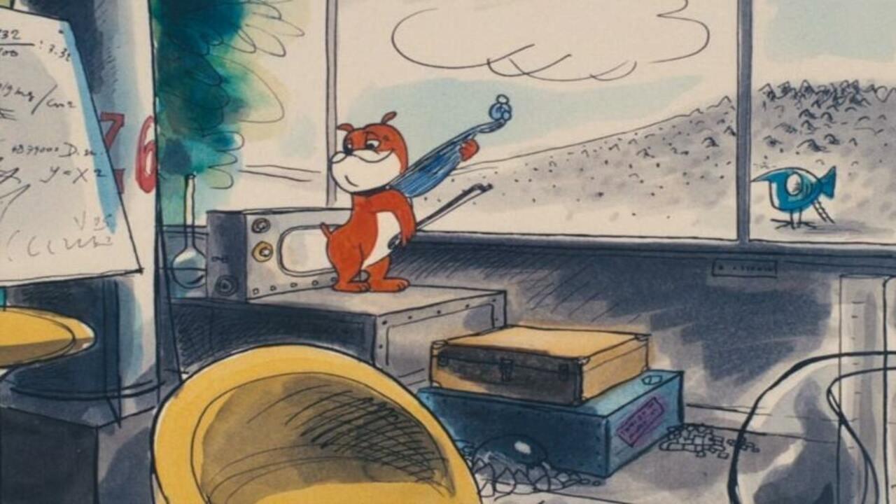 The Dog Who Loved Music 1973 movie scene