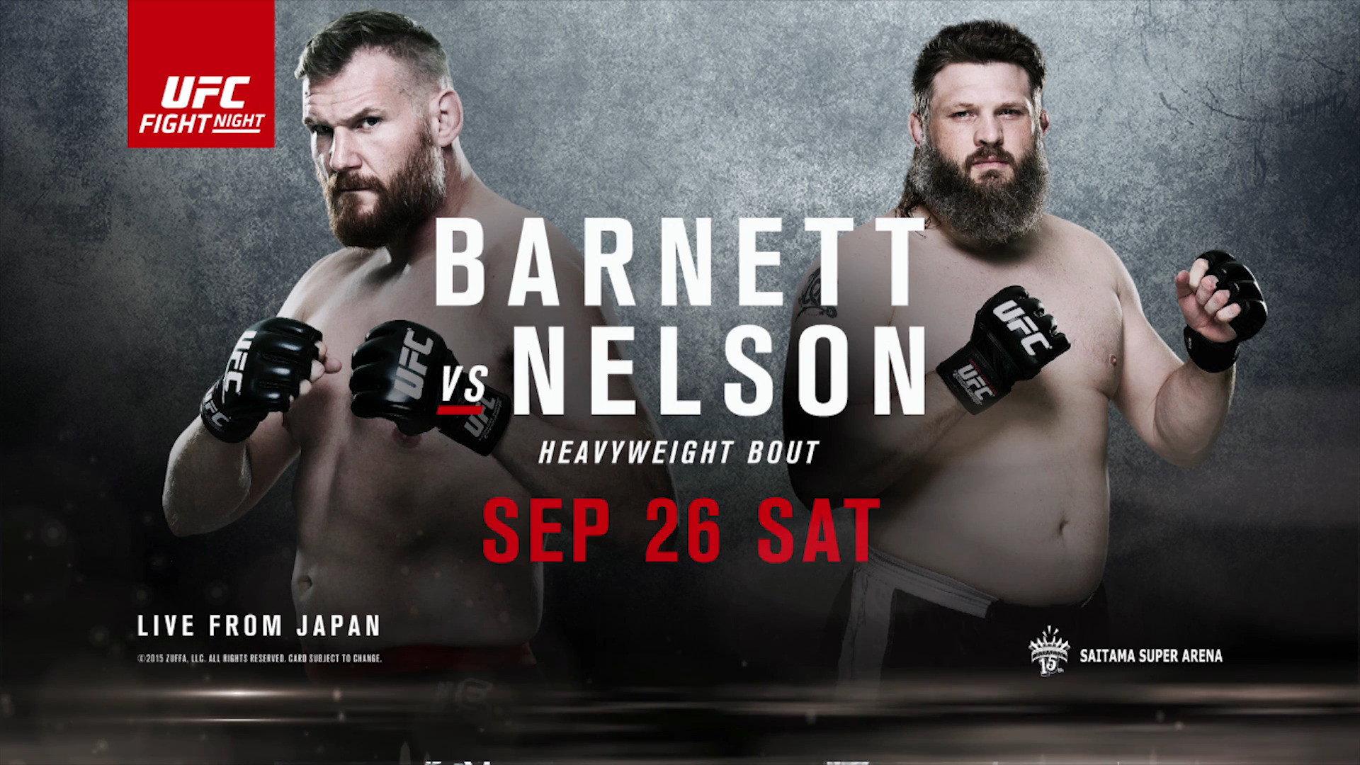 UFC Fight Night 75: Barnett vs. Nelson 2015 movie scene