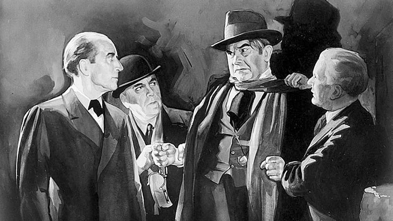 The Triumph of Sherlock Holmes 1935 movie scene