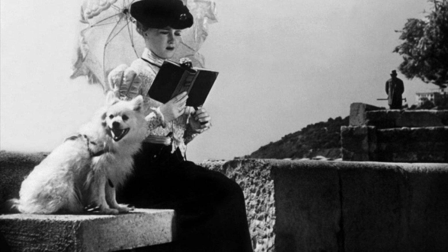 Lady with the Dog 1960 movie scene