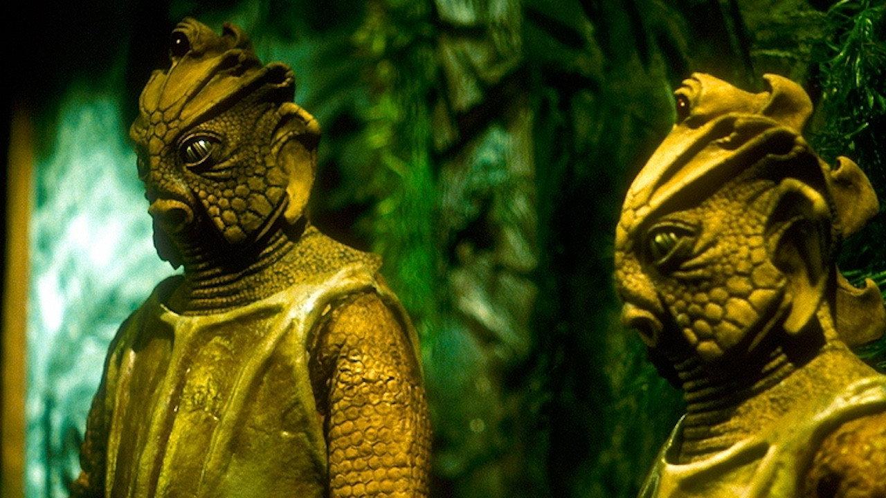 Doctor Who: Warriors of the Deep 1984 movie scene