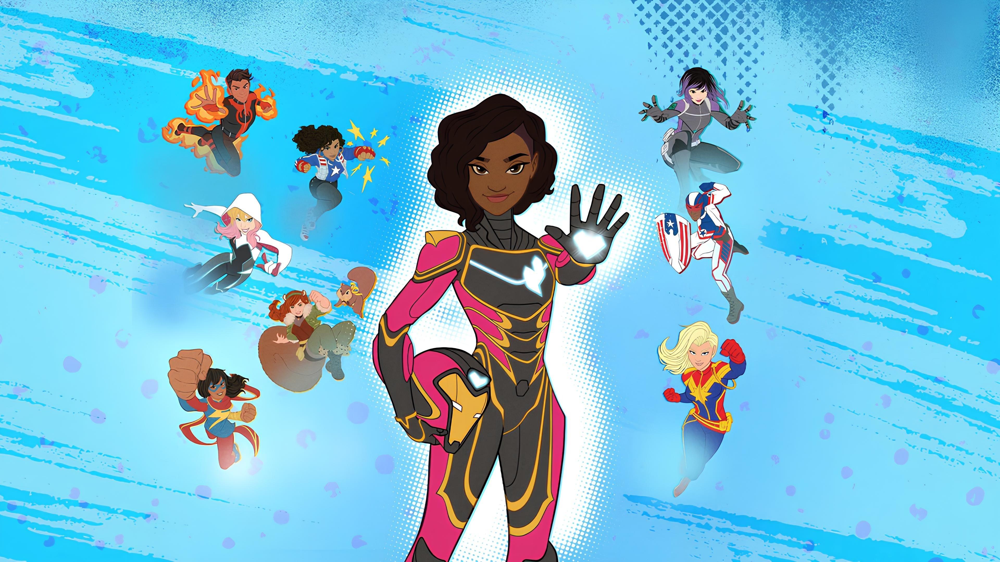 Marvel Rising: Heart of Iron 2019 movie scene