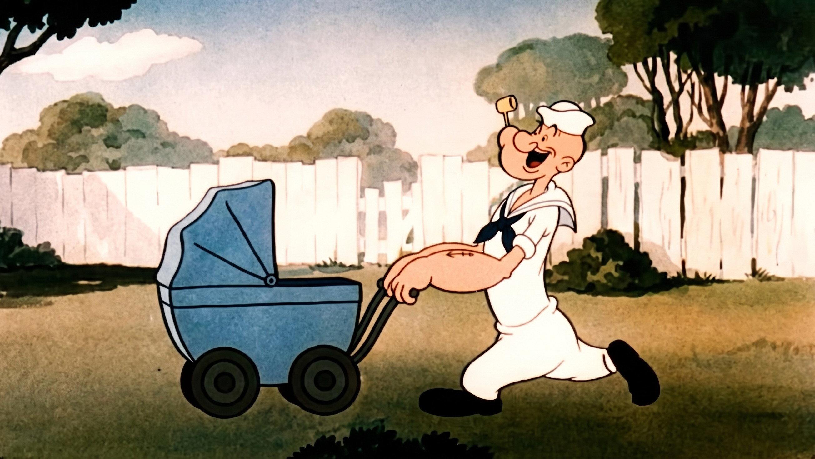 Gopher Spinach 1954 movie scene